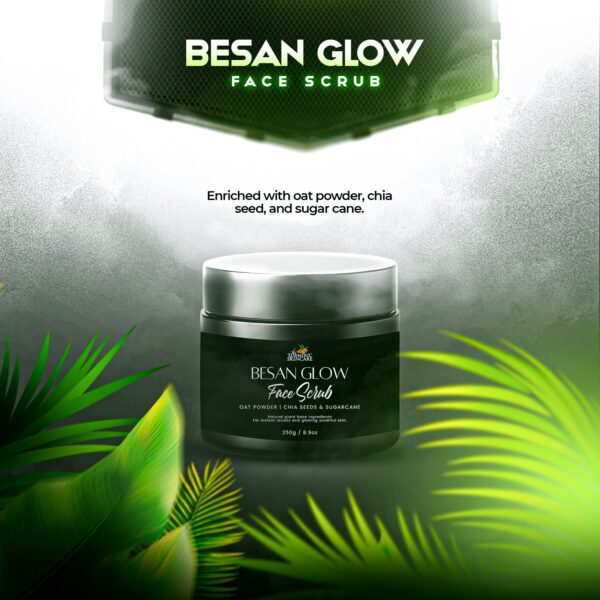 Besan Glow Face Scrub (whitening)