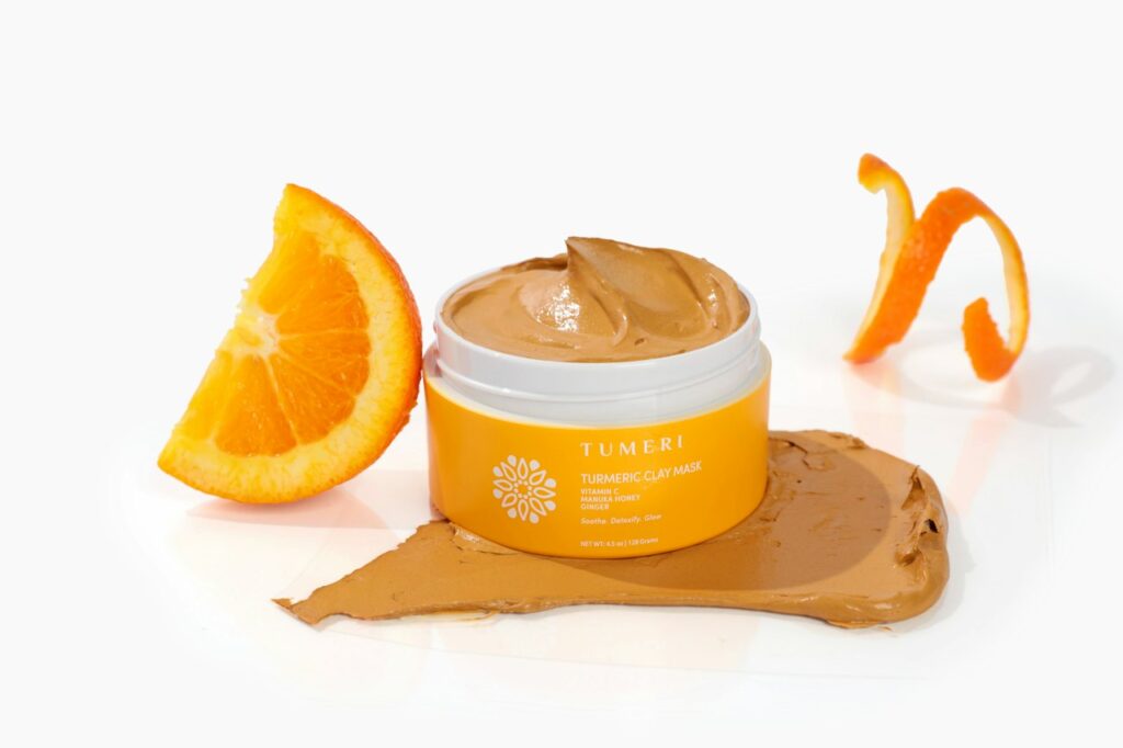 Golden Turmeric Radiance Face Mask