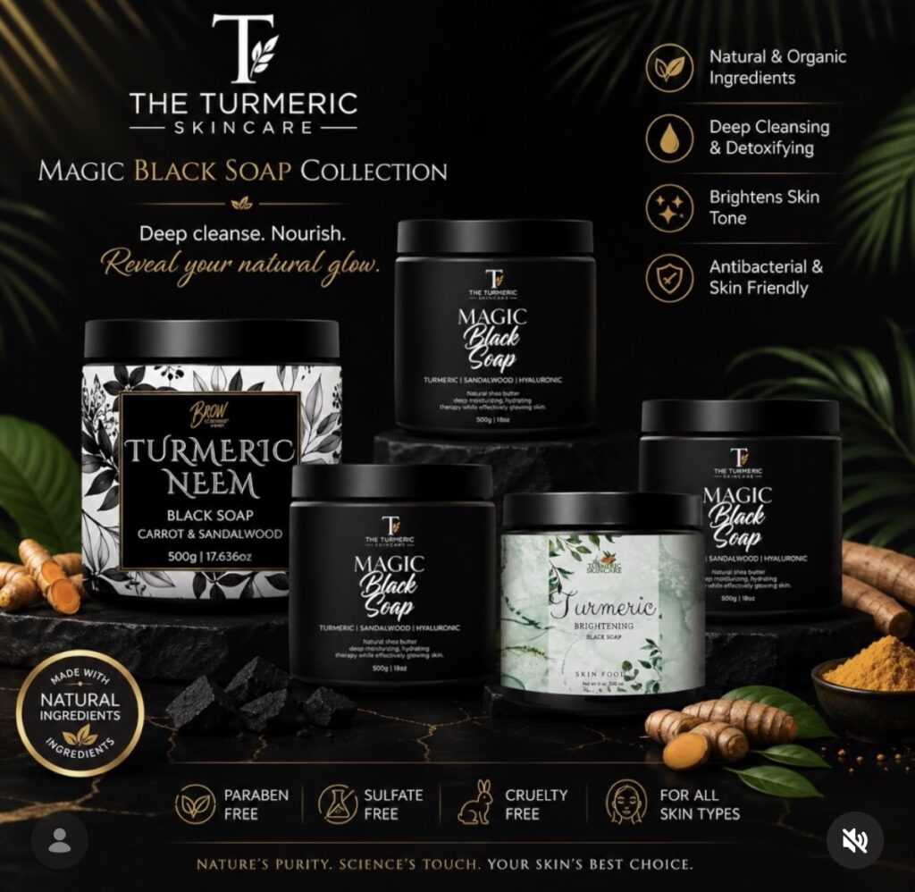 Turmeric Skincare Brightening Set