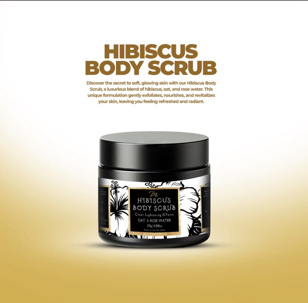 Hibiscus Lightening Body Scrub